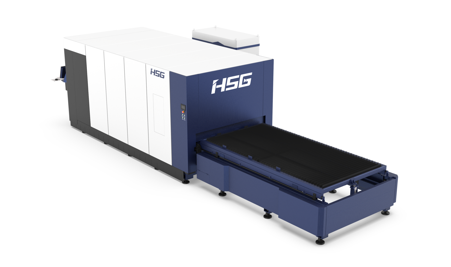laser fiber HSG G3015X - z wymiennym stołem roboczym